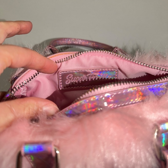 DOLLSKILL SUGAR THRILLZ BERRY SHAGADELIC MINI CROSSBODY PURSE - Picture 5 of 11